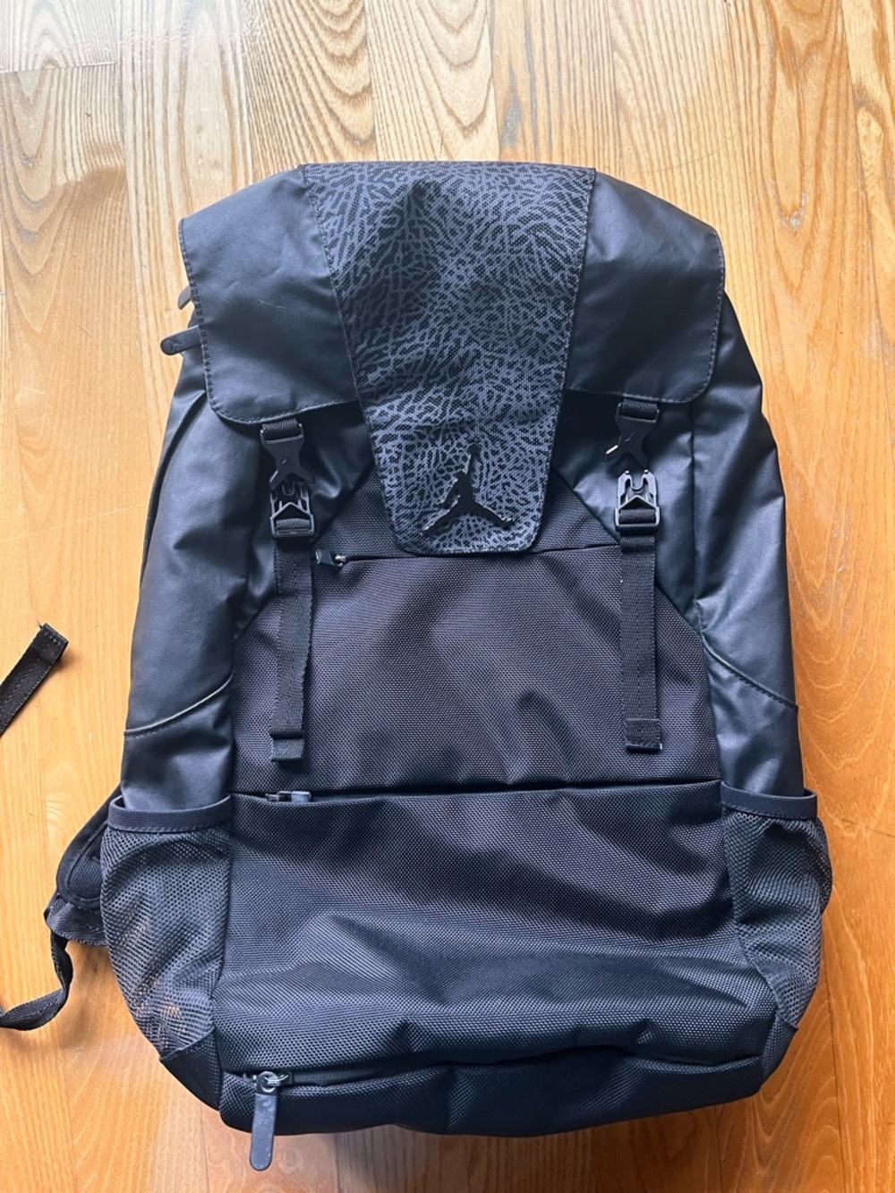 Jordan Black Men's Backpack - Sleek Everyday Carry